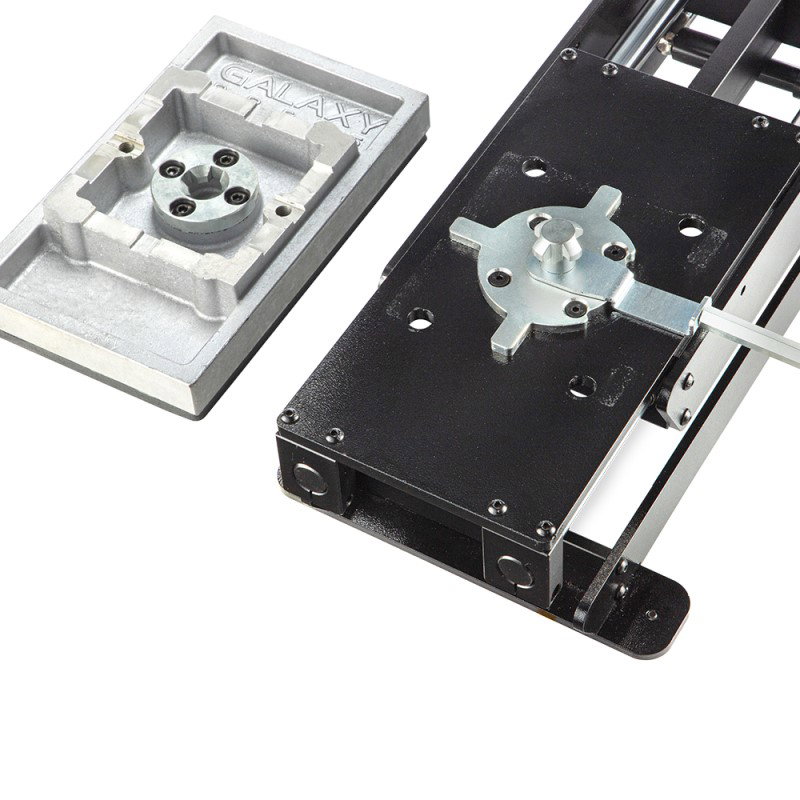 clamshell heat press with Ramlock design