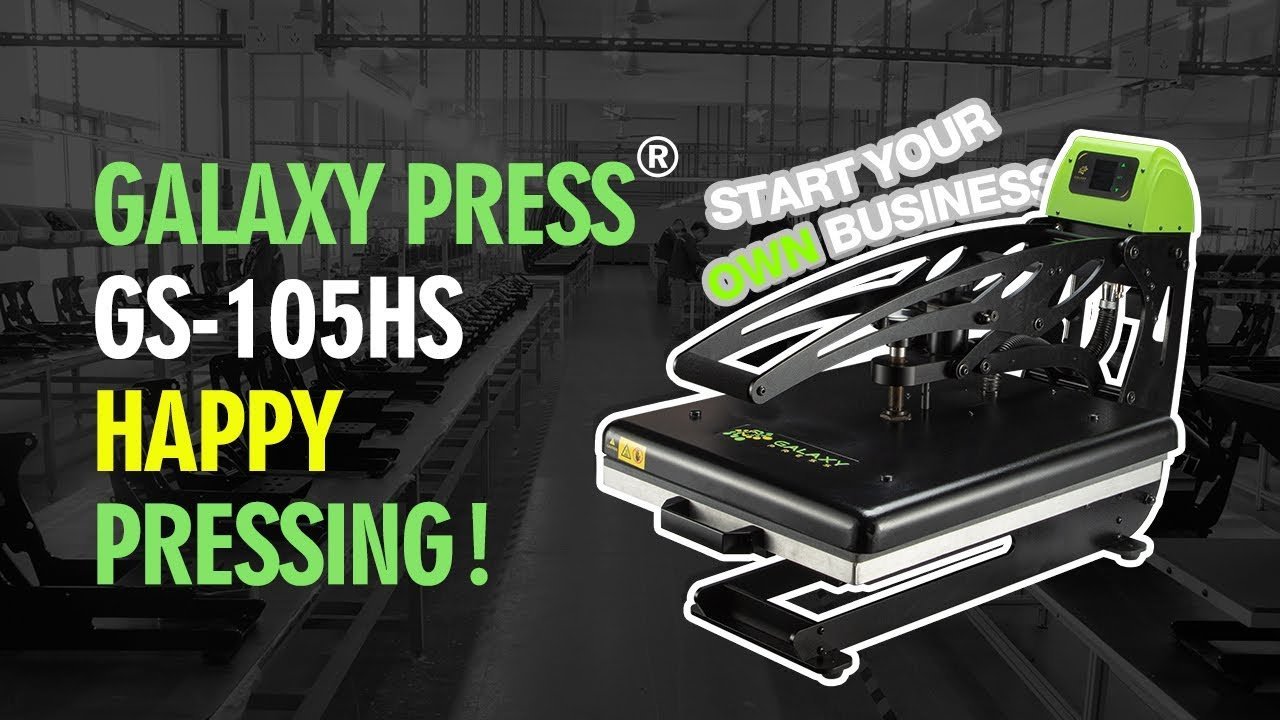 Galaxy Heat Press 15X15