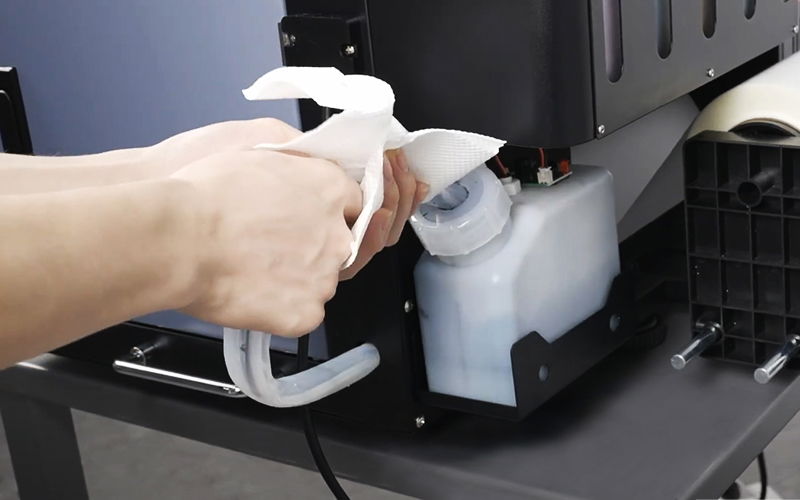 How to Handle Your Waste Ink Bottle? DTF Station