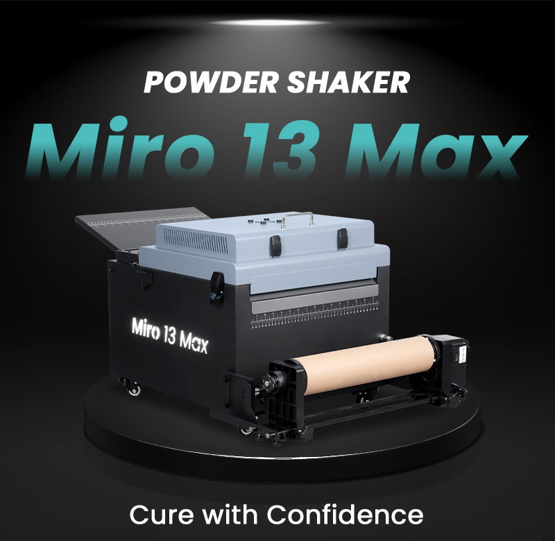 Miro 13 Max DTF Powder Shaker & Dryer (Without Working Table