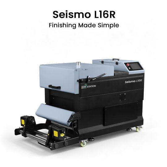 Seismo L16R Powder Shake with Auto-Recirculating - 45cm Width