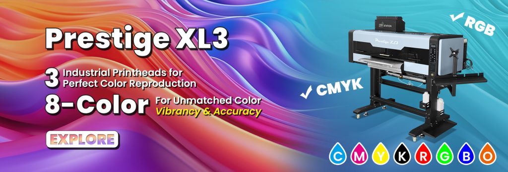 Prestige XL3 8-Color DTF Printer