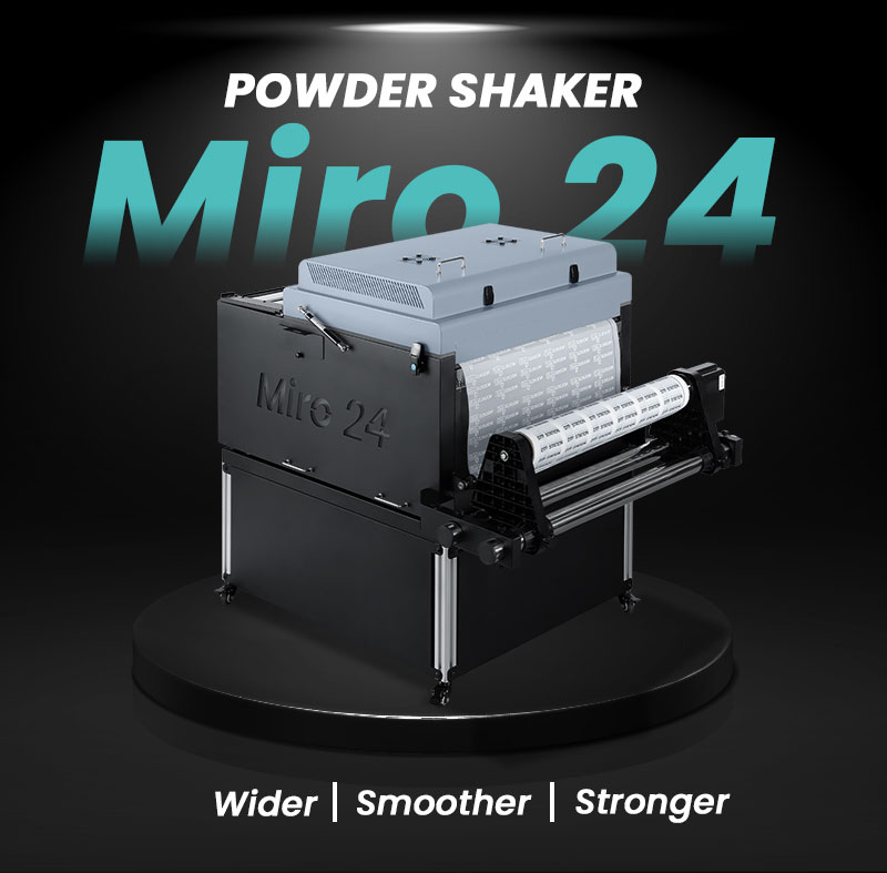 Miro 24 DTF Powder Shaker With Working Table | DTF Station