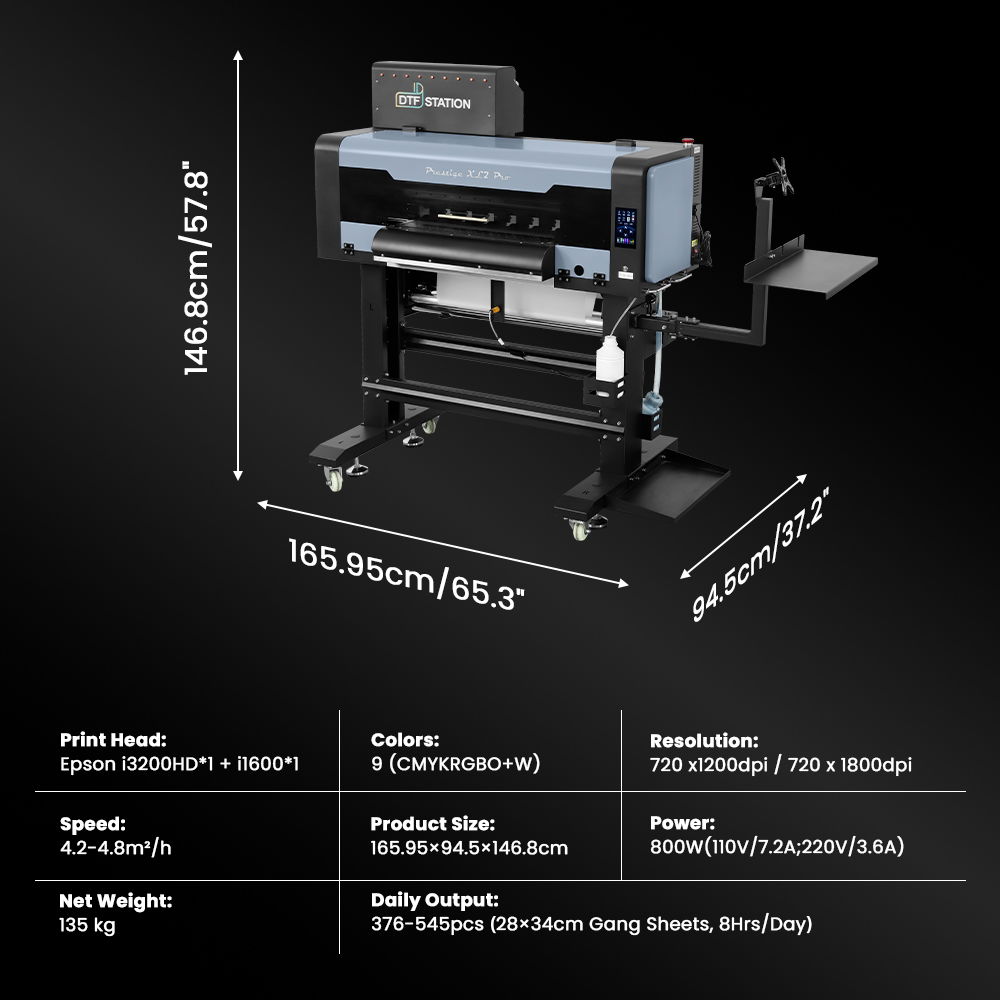 Prestige XL2 Pro 9-Color DTF Printer | DTF Station