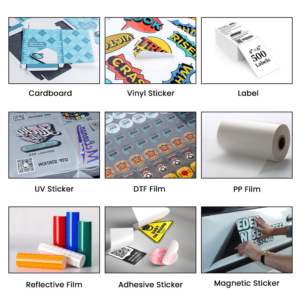 Arc 127 Cutter Supported Materials
