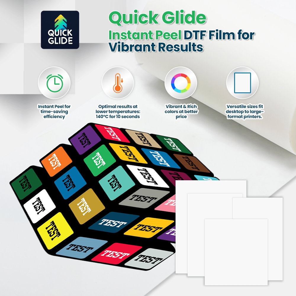 Instant Peel DTF Film Sheet
